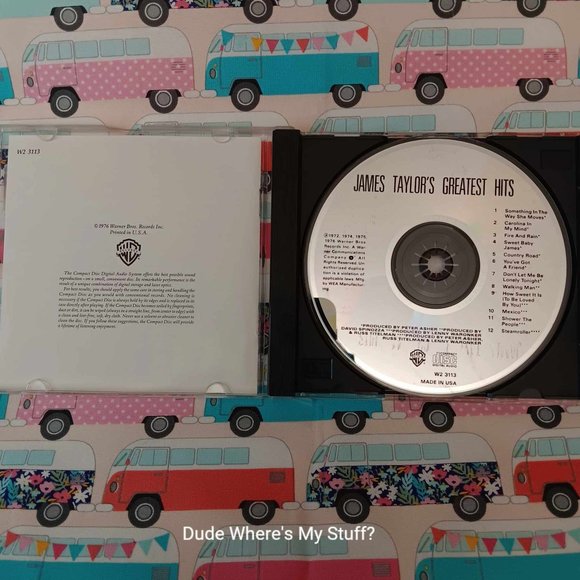 James Taylor - Greatest Hits - 1976 Album on CD - Picture 2 of 3